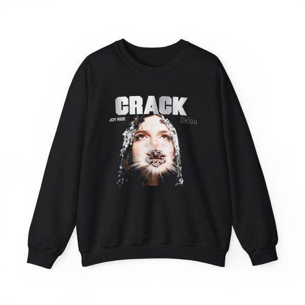 Oklou Crack Mag Unisex Heavy Blend™ Crewneck Sweatshirt